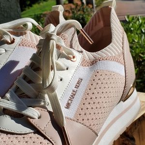 Michael Kors sneakers,  nude color EUC